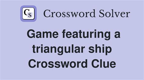 triangular sail crossword clue|triangular sail la times.